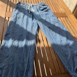 PACT size M wide leg pant